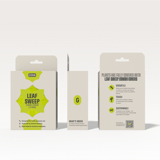Goha - Leaf Sweep™ Shine & Pest Applicator Cover Refills - 2 Pairs