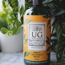 Load image into Gallery viewer, Wholesale Partner - Urban Gardener - Say No To Bugs 32oz Refill Bottle