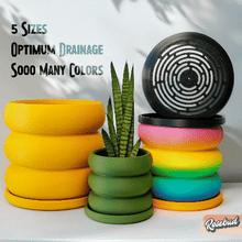Load image into Gallery viewer, Wholesale Partner: Rosebud HomeGoods - Bubble Planter/ Donut Planter with Drainage