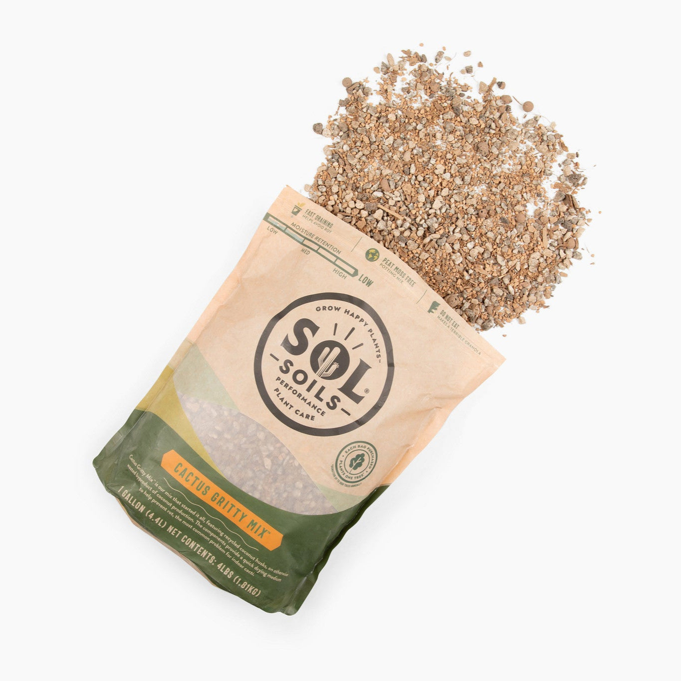 cheap cactus soil Sol Soils Cactus Gritty Mix (1 Qt)