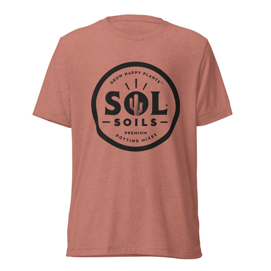 mauve logo tshirt