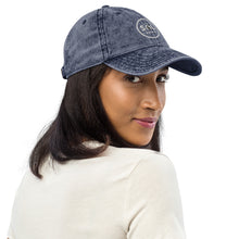 Load image into Gallery viewer, navy hat side