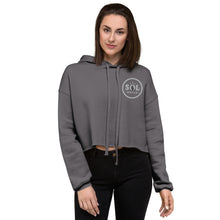 Load image into Gallery viewer, grey cropped hoodie