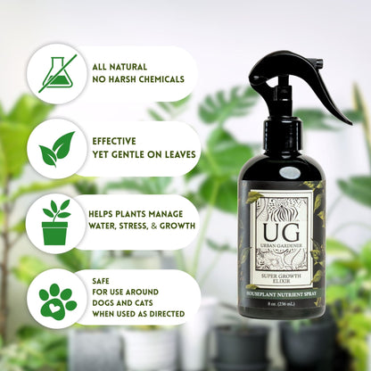 Wholesale Partner: Urban Gardener - Super Growth Elixir - Total Plant Health Spray