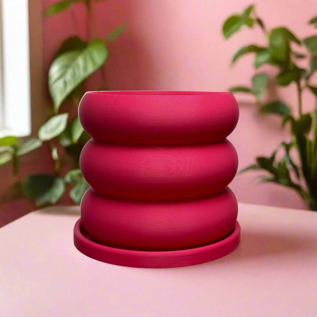 Wholesale Partner: Rosebud HomeGoods - Bubble Planter/ Donut Planter with Drainage