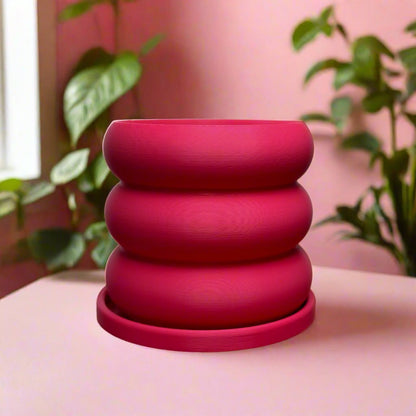 Wholesale Partner: Rosebud HomeGoods - Bubble Planter/ Donut Planter with Drainage