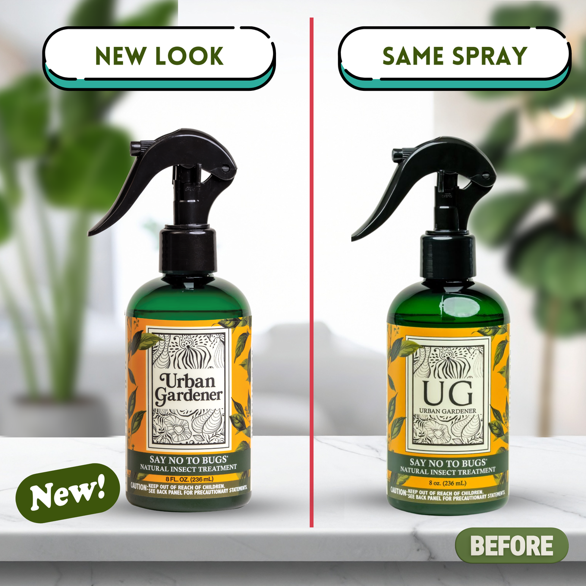 Urban Gardener - Say No To Bugs - Natural Insect Treatment