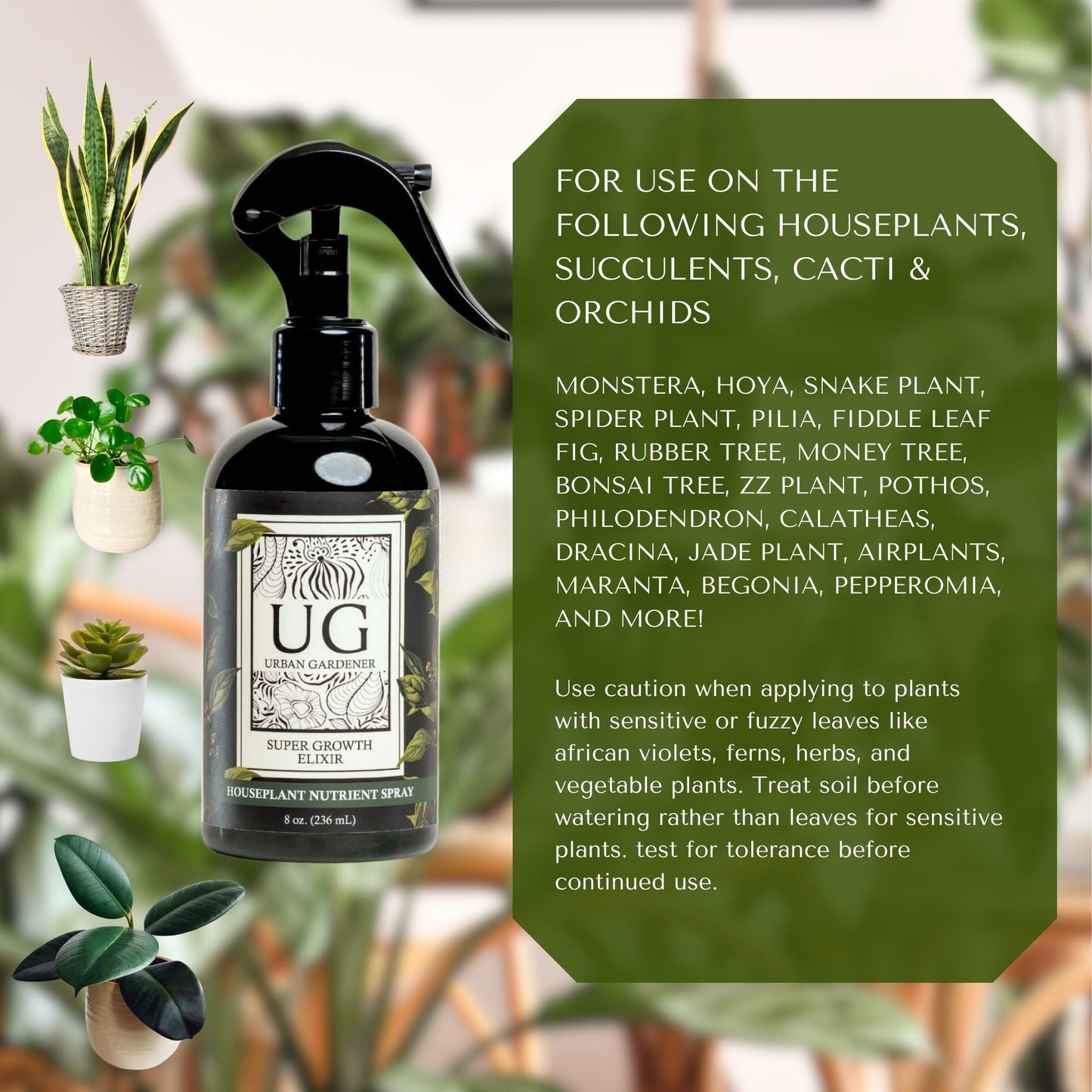 Wholesale Partner: Urban Gardener - Super Growth Elixir - Total Plant Health Spray