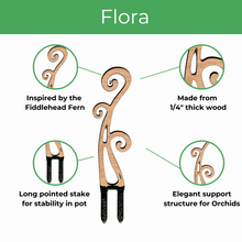 Load image into Gallery viewer, Wholesale Partner: Treleaf - Flora - Plant trellis designed for Orchids
