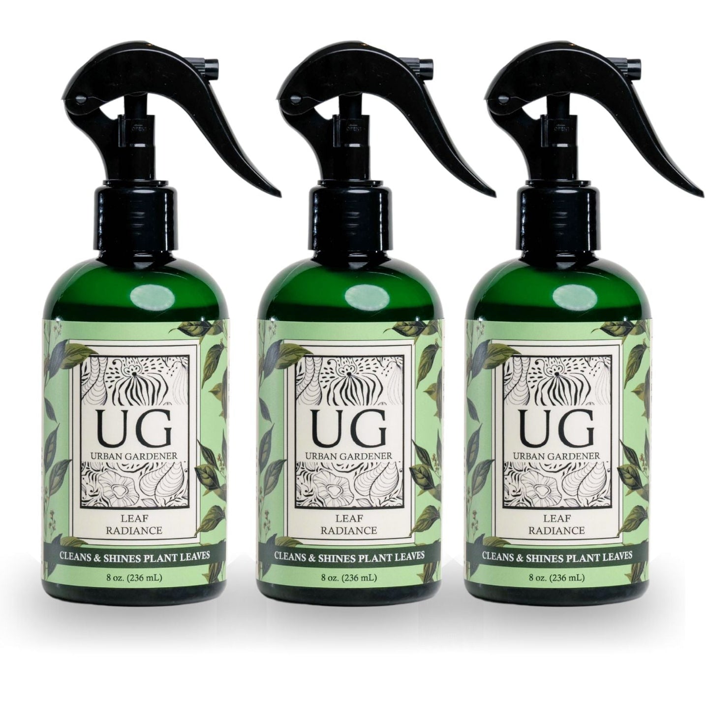 Wholesale Partner: Urban Gardener - Leaf Radiance - Cleaner, Conditioner, Shine