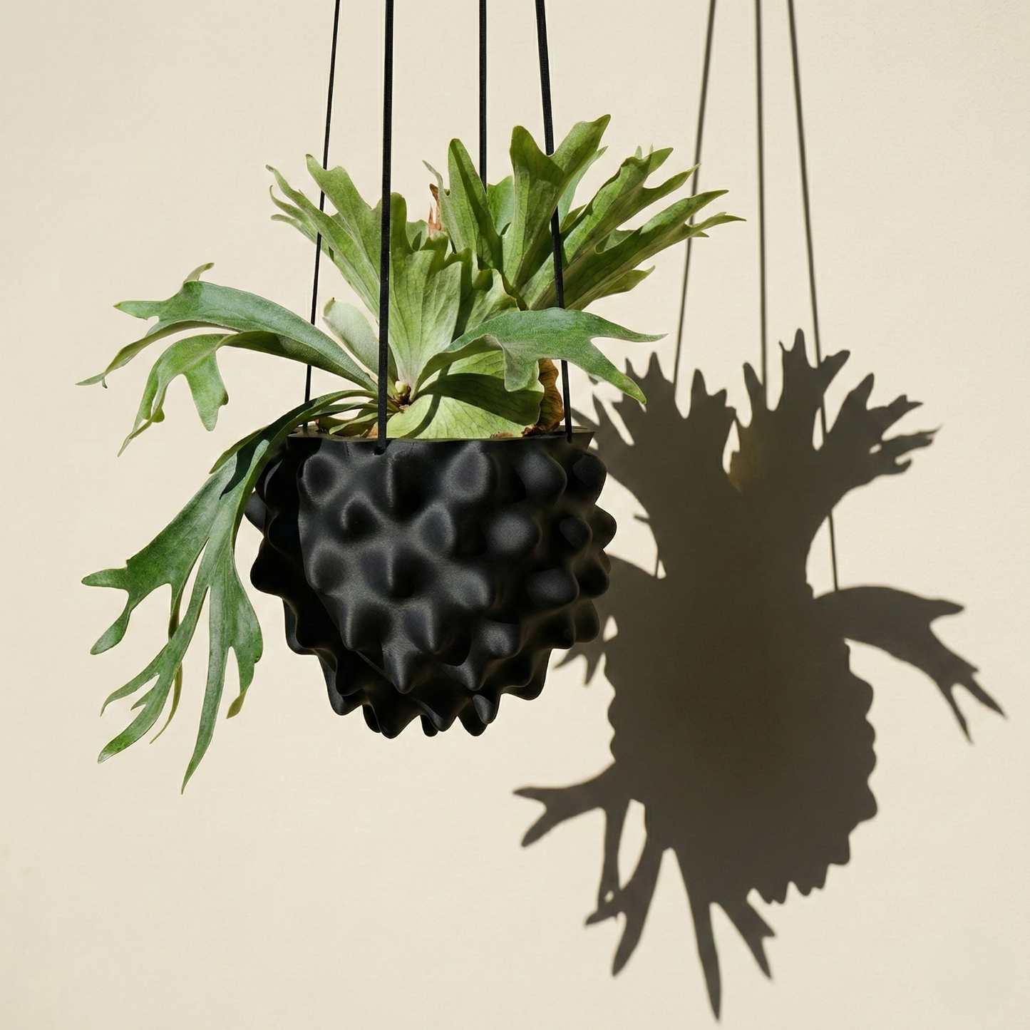 Wholesale Partner: Rosebud HomeGoods - The Creature Orb Hanging Planter Pot With Drainage