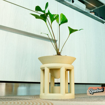 Wholesale Partner: Rosebud HomeGoods - Conduit Plant Stand with Planter & Catch