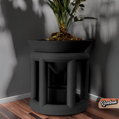 Wholesale Partner: Rosebud HomeGoods - Conduit Plant Stand with Planter & Catch