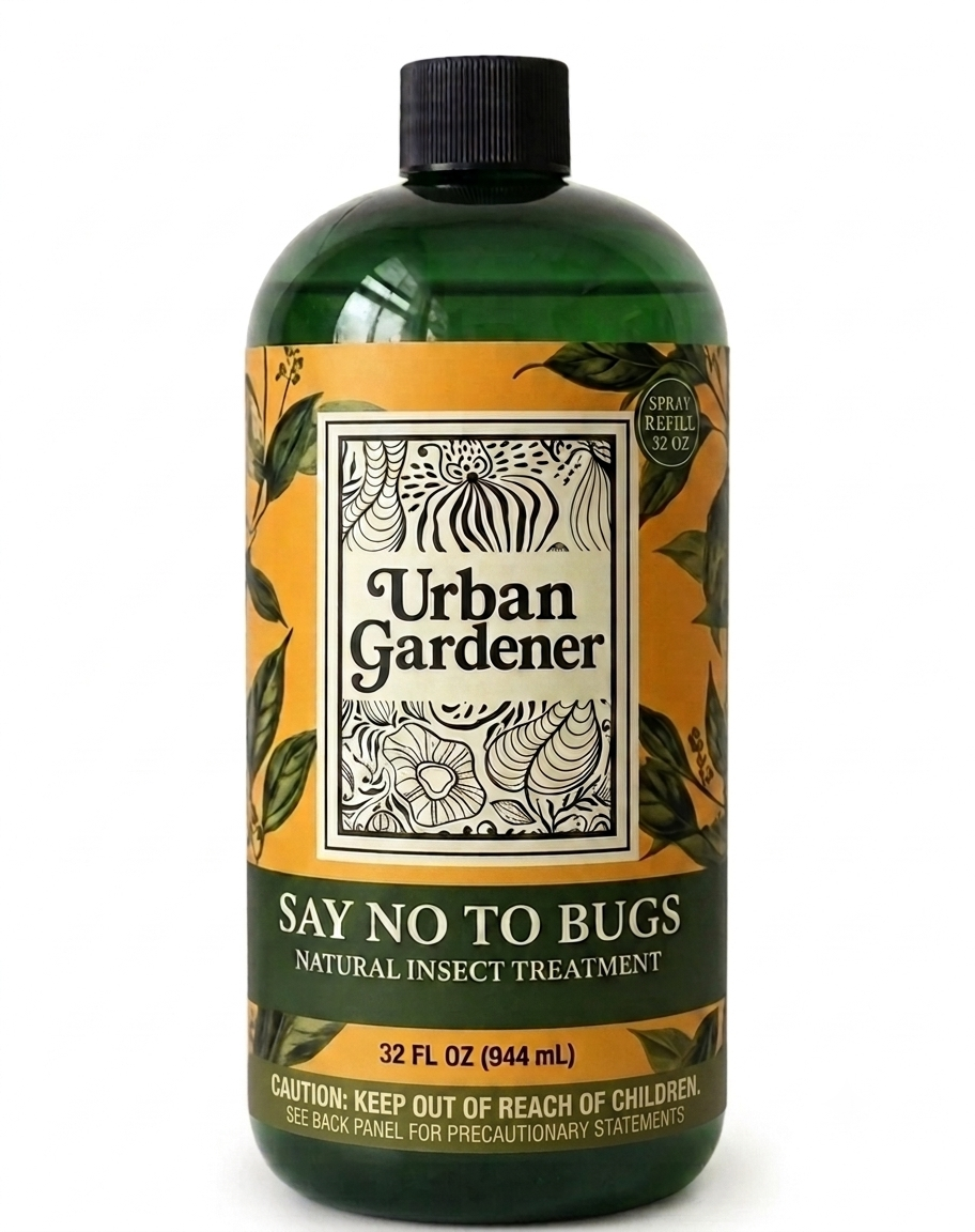 Urban Gardener - Say No To Bugs 32oz Refill Bottle