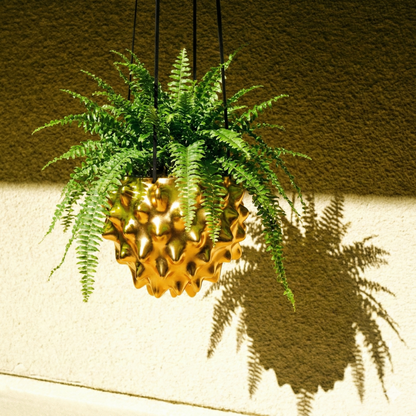 Wholesale Partner: Rosebud HomeGoods - The Creature Orb Hanging Planter Pot With Drainage