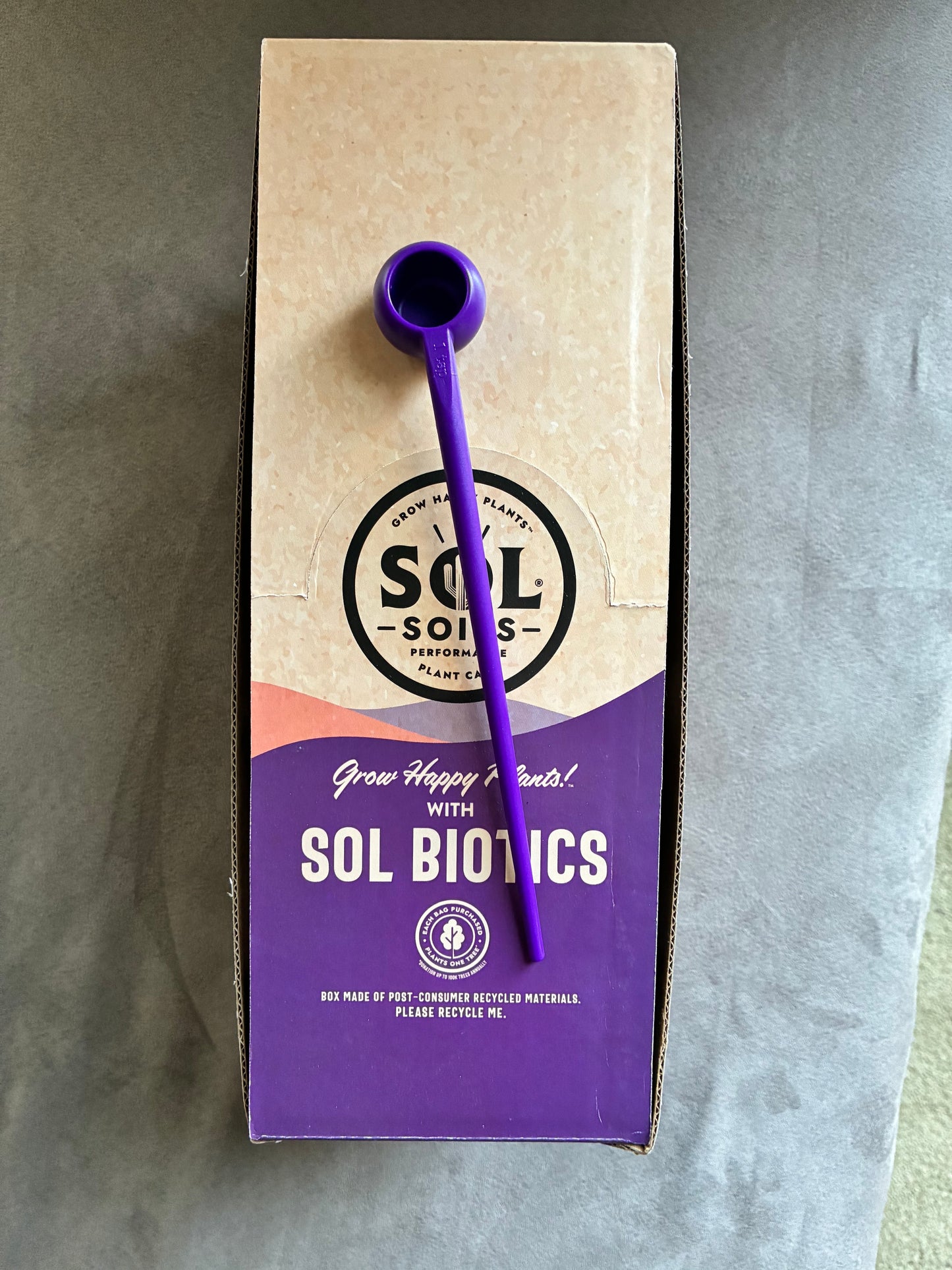 Sol Biotics Teaspoon and Repotting Soil Pick