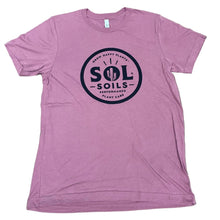 Load image into Gallery viewer, Limited Edition T Shirt: Mauve and Black (Unisex Medium)
