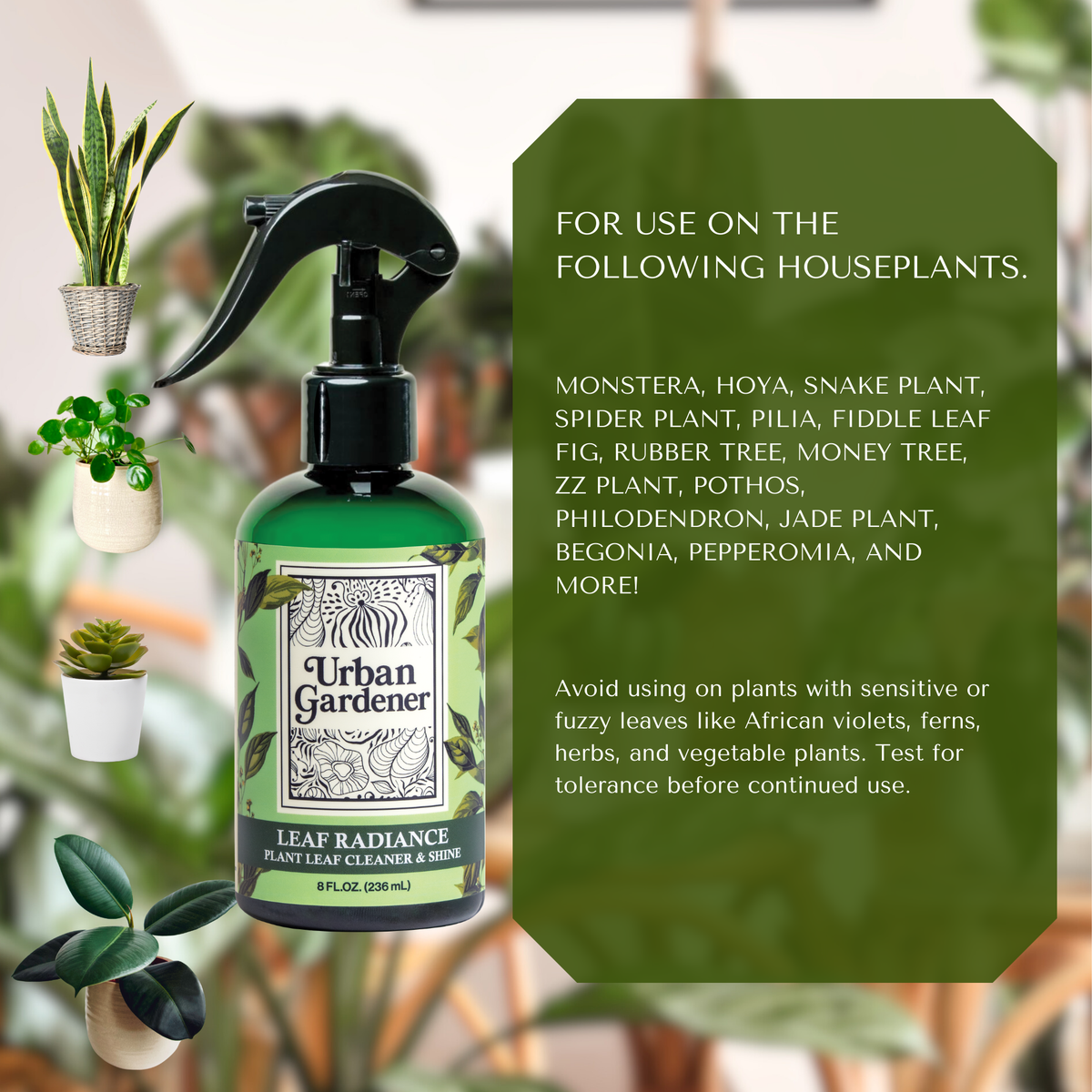 Urban Gardener - Leaf Radiance 32oz Refill Bottle