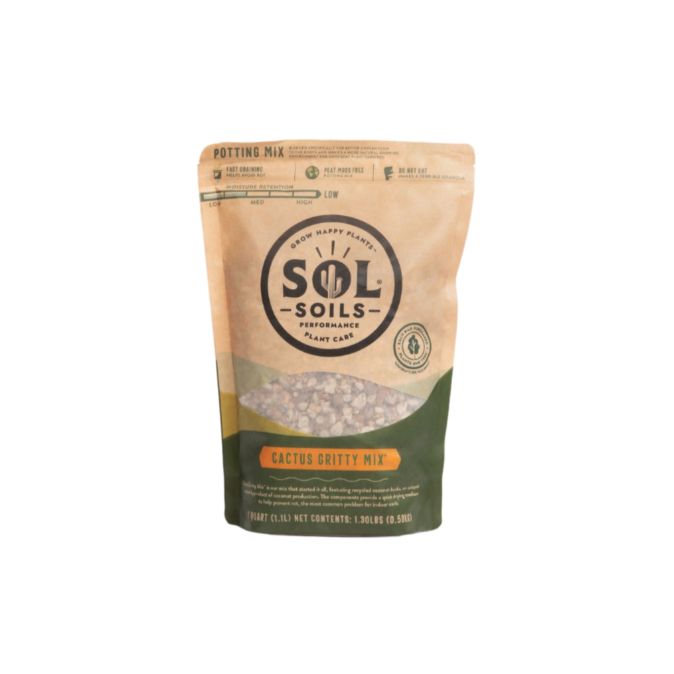 best cactus soil mix Sol Soils Cactus Gritty Mix (1 Qt)