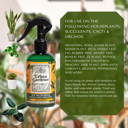 Urban Gardener - Say No To Bugs - Natural Insect Treatment