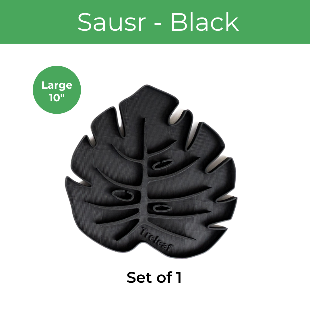 Wholesale Partner: Treleaf - Tera Sausr - Leaf-shaped Pot Saucer - Drip tray for houseplants - Humidity tray