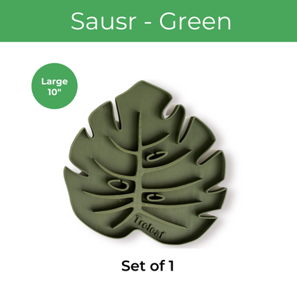 Wholesale Partner: Treleaf - Tera Sausr - Leaf-shaped Pot Saucer - Drip tray for houseplants - Humidity tray