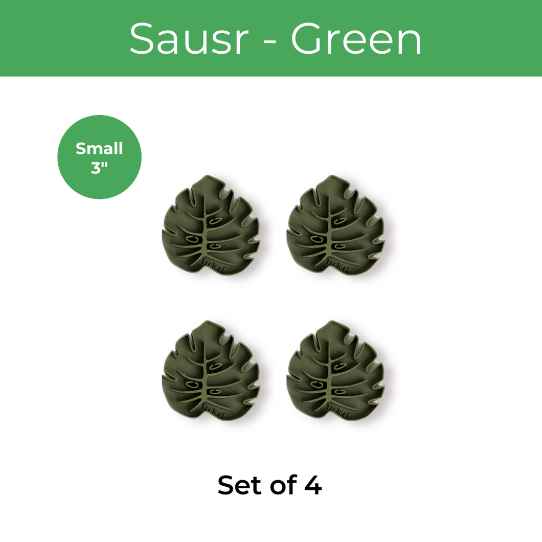 Wholesale Partner: Treleaf - Tera Sausr - Leaf-shaped Pot Saucer - Drip tray for houseplants - Humidity tray