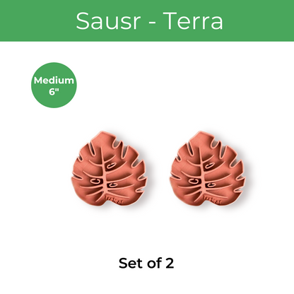 Wholesale Partner: Treleaf - Tera Sausr - Leaf-shaped Pot Saucer - Drip tray for houseplants - Humidity tray
