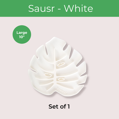 Wholesale Partner: Treleaf - Tera Sausr - Leaf-shaped Pot Saucer - Drip tray for houseplants - Humidity tray