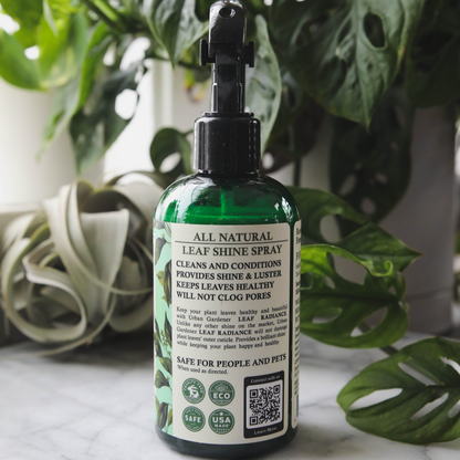 Wholesale Partner: Urban Gardener - Leaf Radiance - Cleaner, Conditioner, Shine