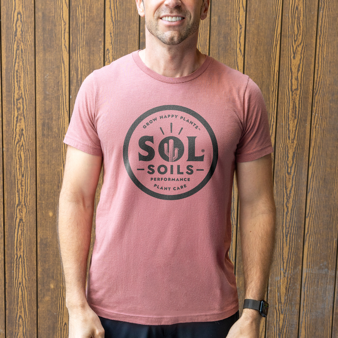 Limited Edition T Shirt: Mauve and Black