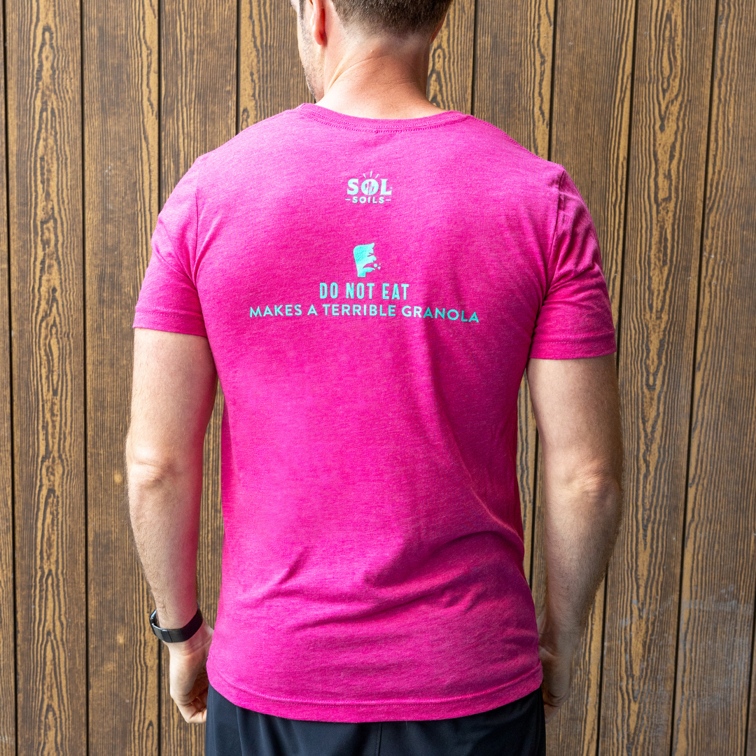 Limited Edition T Shirt: Pink and Teal Neon