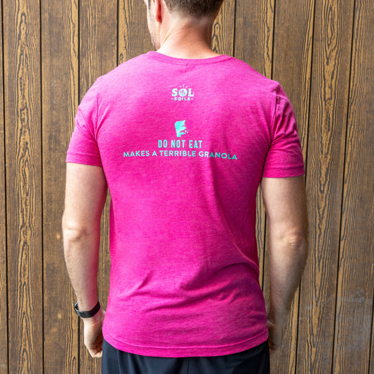 Limited Edition T Shirt: Pink and Teal Neon