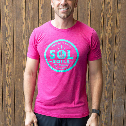 Limited Edition T Shirt: Pink and Teal Neon