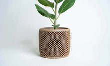 Load image into Gallery viewer, Boho VISION Planters in Beige or Black by Woodland Pulse
