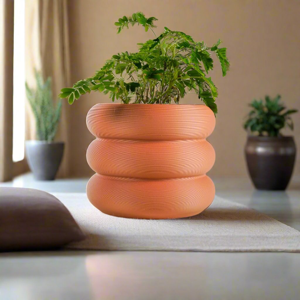 Wholesale Partner: Rosebud HomeGoods - Bubble Planter/ Donut Planter with Drainage
