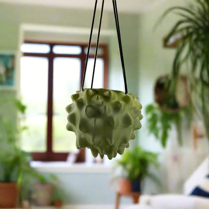Wholesale Partner: Rosebud HomeGoods - The Creature Orb Hanging Planter Pot With Drainage