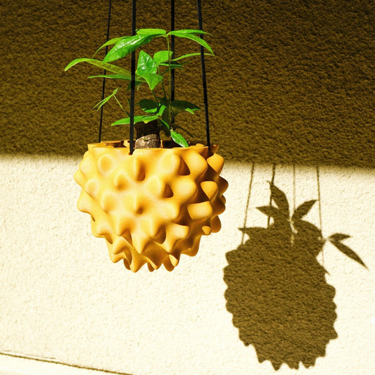 Wholesale Partner: Rosebud HomeGoods - The Creature Orb Hanging Planter Pot With Drainage