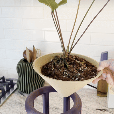 Wholesale Partner: Rosebud HomeGoods - Conduit Plant Stand with Planter & Catch