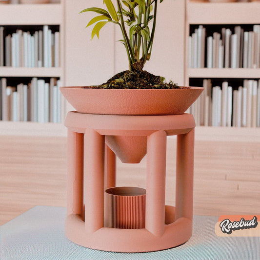 Wholesale Partner: Rosebud HomeGoods - Conduit Plant Stand with Planter & Catch