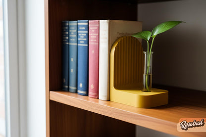 Wholesale Partner: Rosebud HomeGoods - Ribbed Modern Bookend Propagation Station