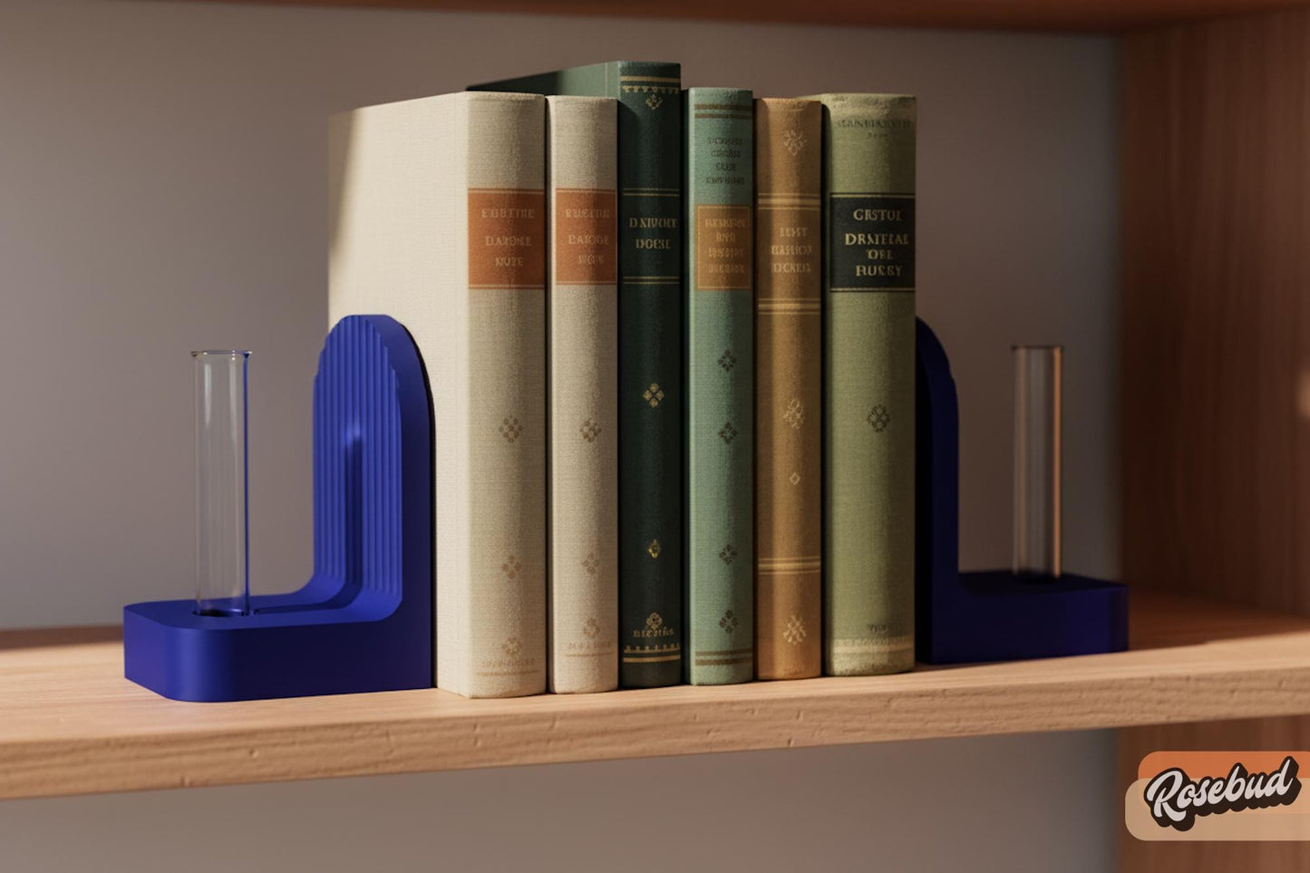 Wholesale Partner: Rosebud HomeGoods - Ribbed Modern Bookend Propagation Station