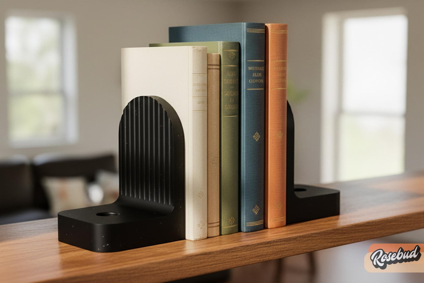 Wholesale Partner: Rosebud HomeGoods - Ribbed Modern Bookend Propagation Station
