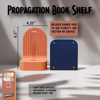Wholesale Partner: Rosebud HomeGoods - Ribbed Modern Bookend Propagation Station
