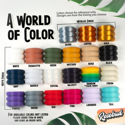 Wholesale Partner: Rosebud HomeGoods - Ribbed Modern Bookend Propagation Station