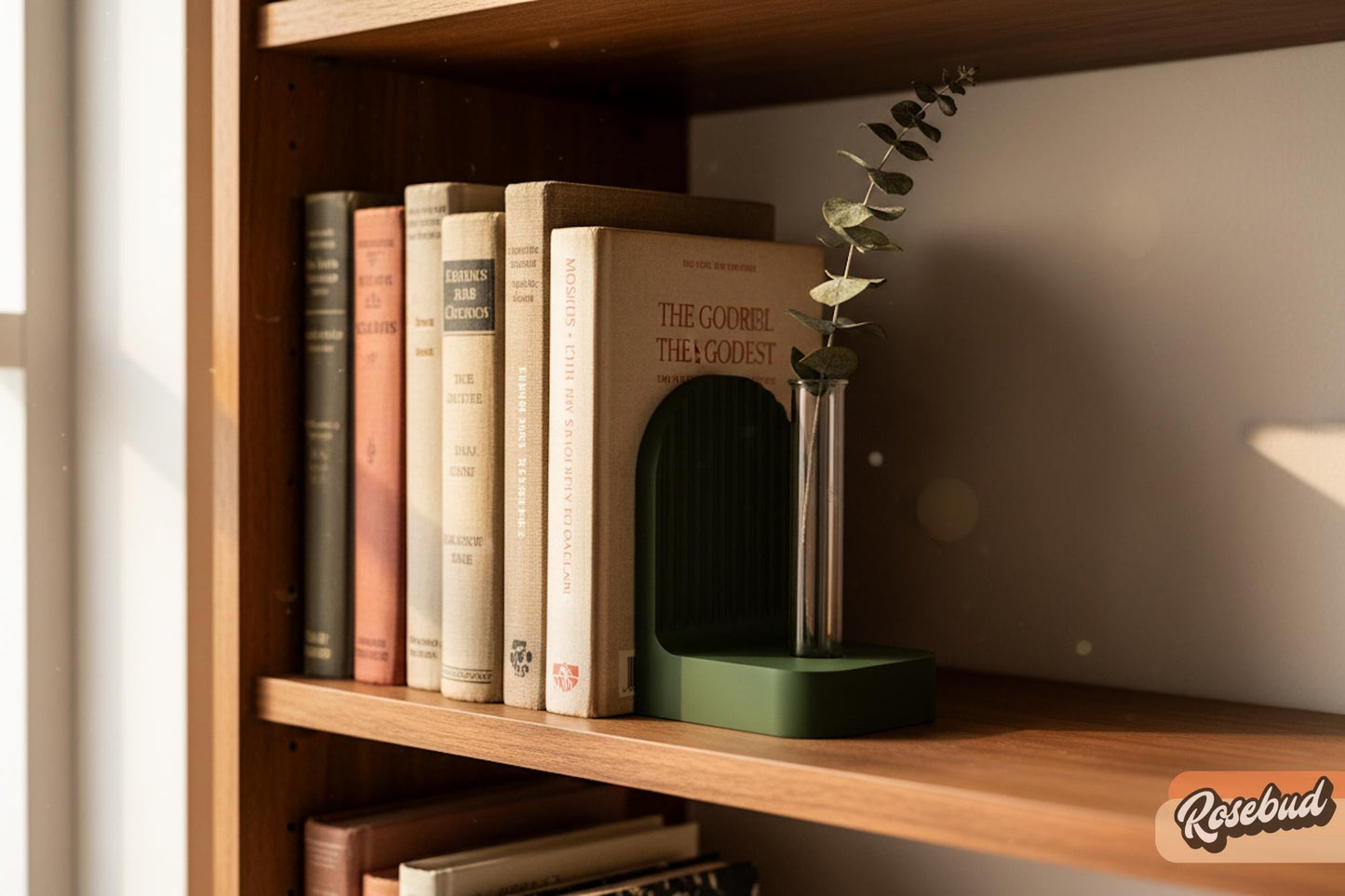 Wholesale Partner: Rosebud HomeGoods - Ribbed Modern Bookend Propagation Station