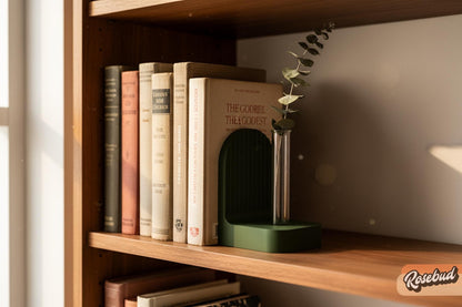 Wholesale Partner: Rosebud HomeGoods - Ribbed Modern Bookend Propagation Station