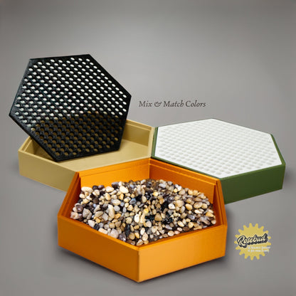 Wholesale Partner: Rosebud HomeGoods - Water Humidity Tray for Houseplants (Includes Pebbles)