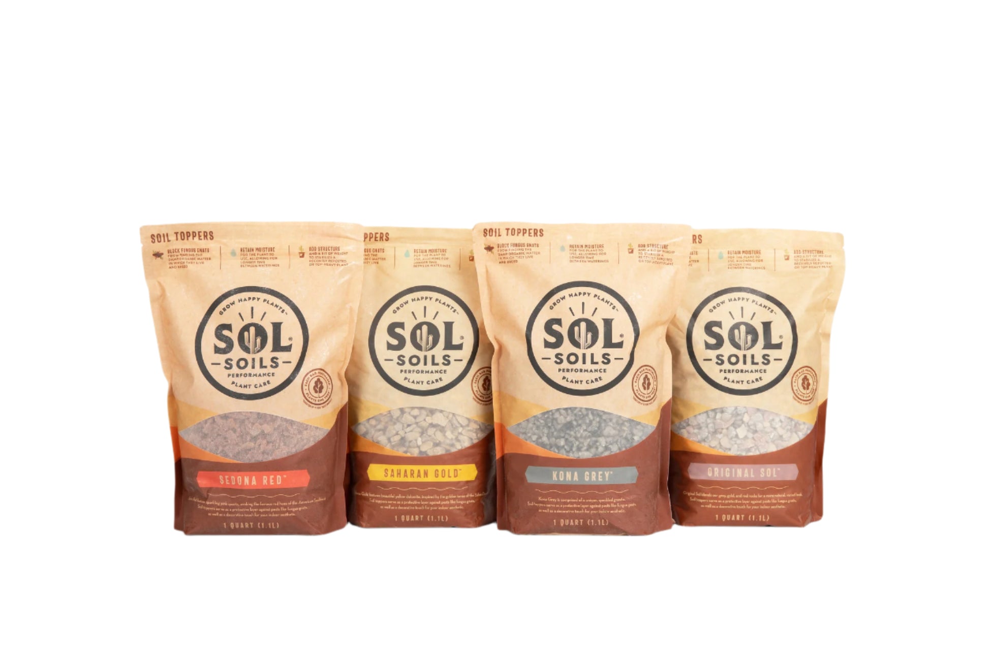 soil toppers for indoor plants Kona Grey - Topper