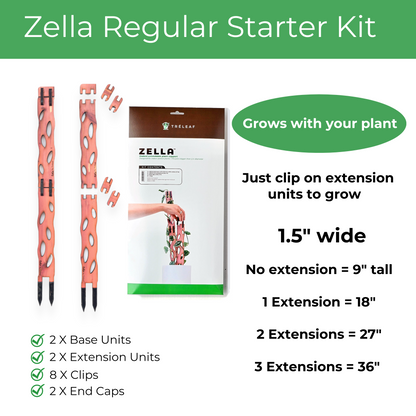Wholesale Partner: Treleaf - Zella - Wooden Extendable Plant Support